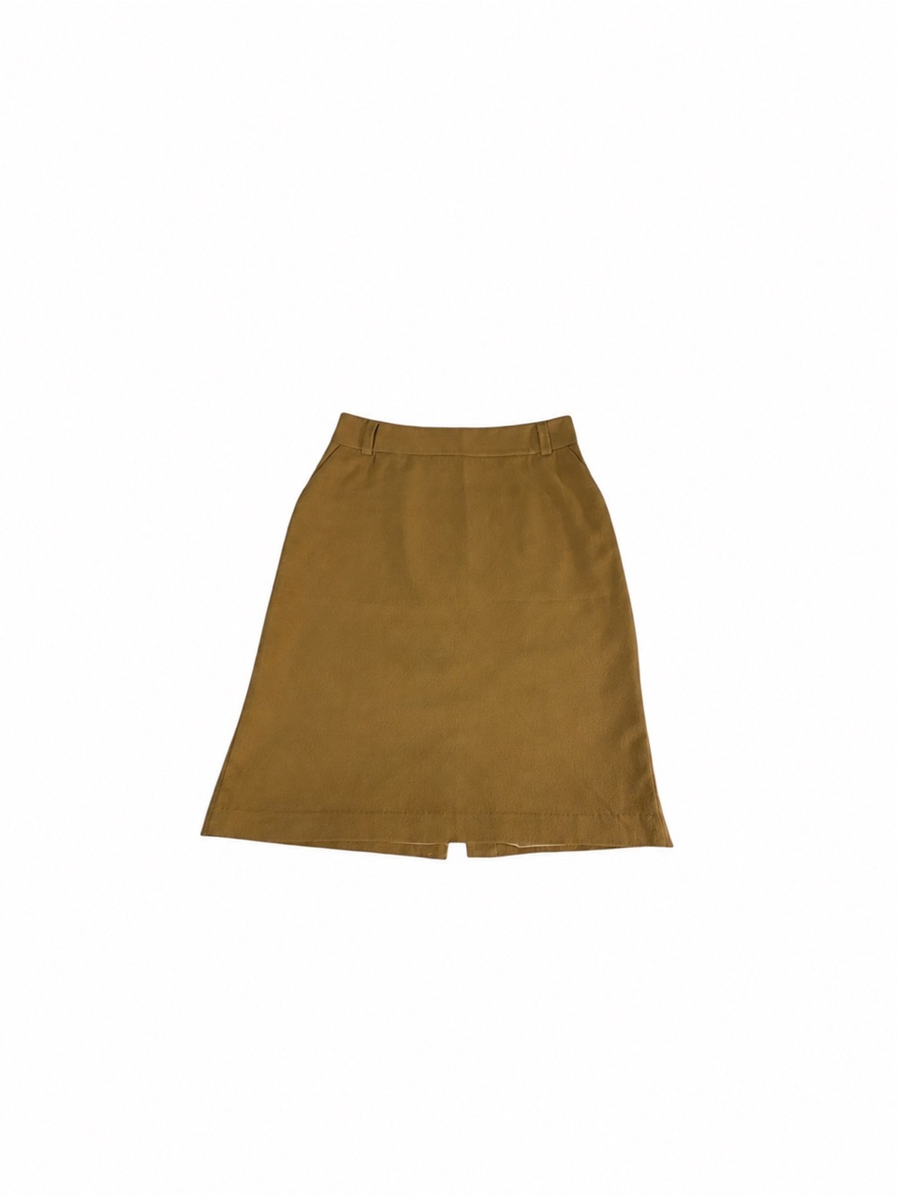 Banana Republic Women’s 12 Brown Pencil Skirt Old Money Career Office Wool Blend